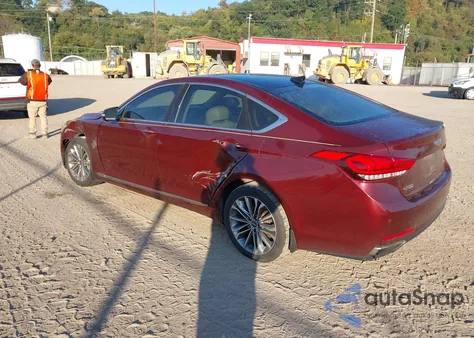 2015 Hyundai Genesis 3.8 z USA, uszkodzony, nr VIN KMHGN4JE8FU094546